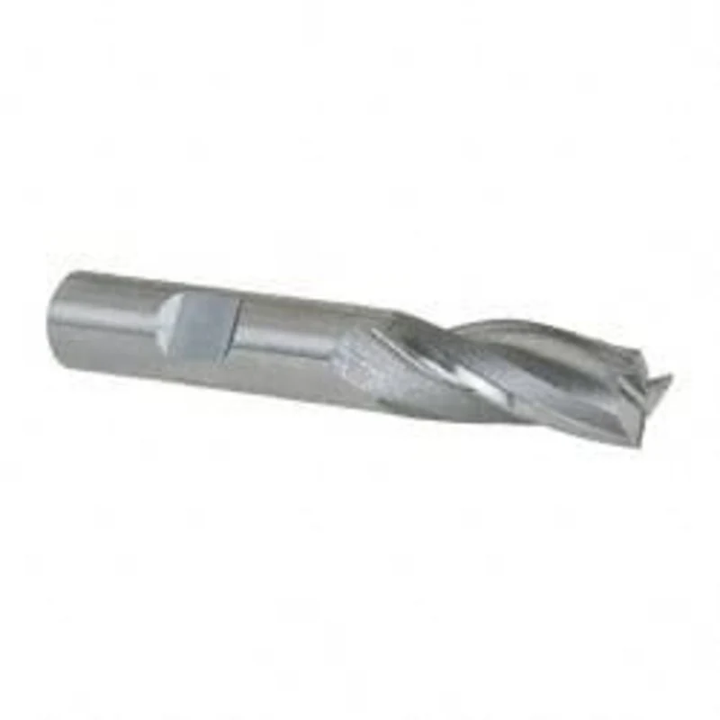 OSG 2 per Side 1/2 Small End Diam 1-1/4 LOC 3-Flute Cobalt Tapered Square End Mill Uncoated, 1/2 Shank Diam, 3-1/4 OA...